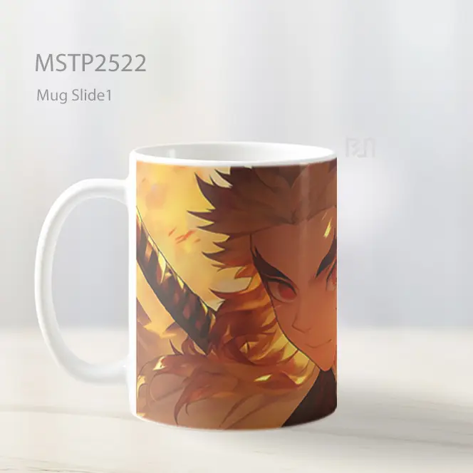 Rengoku Demon Slayer Keren Ultrawide Mug MSTP2522 - All-side / Desain