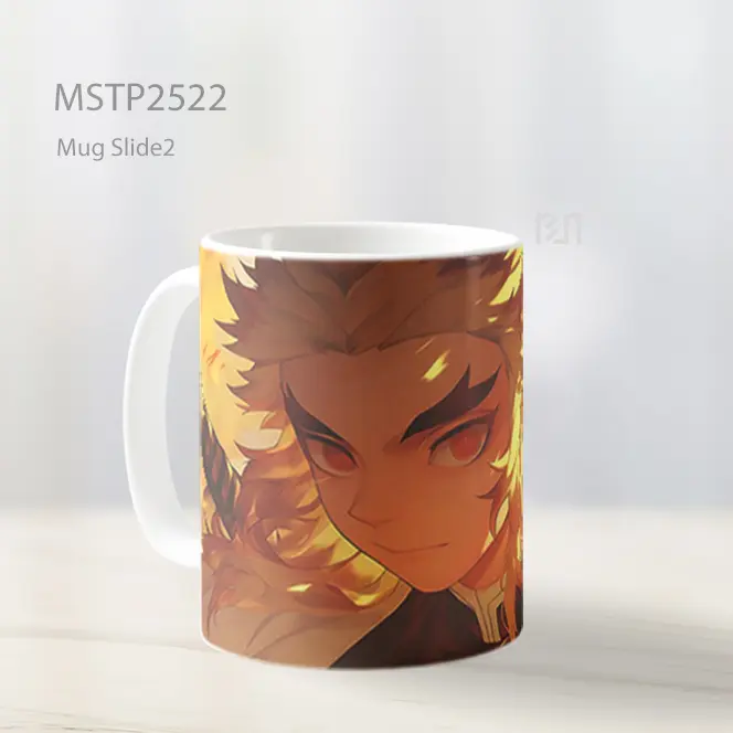 Rengoku Demon Slayer Keren Ultrawide Mug MSTP2522 - All-side / Desain