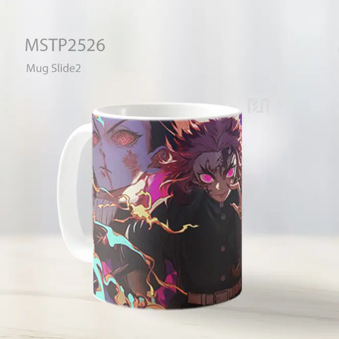 Rengoku Demon Slayer Melawan Iblis Mug MSTP2526 - All-side / Desain