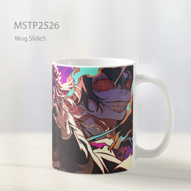 Rengoku Demon Slayer Melawan Iblis Mug MSTP2526 - All-side / Desain