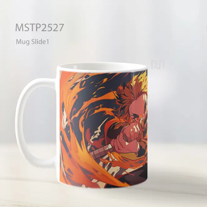 Rengoku Demon Slayer Pedang Api Anime Mug MSTP2527 - All-side / Desain