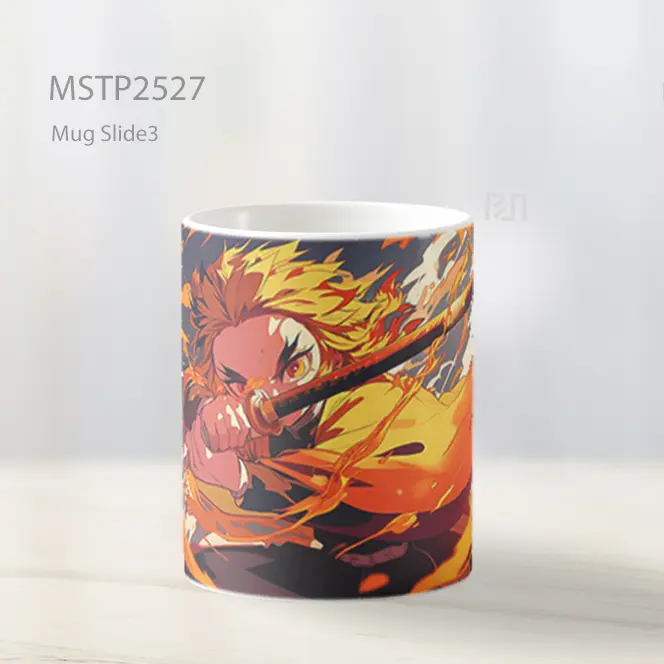 Rengoku Demon Slayer Pedang Api Anime Mug MSTP2527 - All-side / Desain