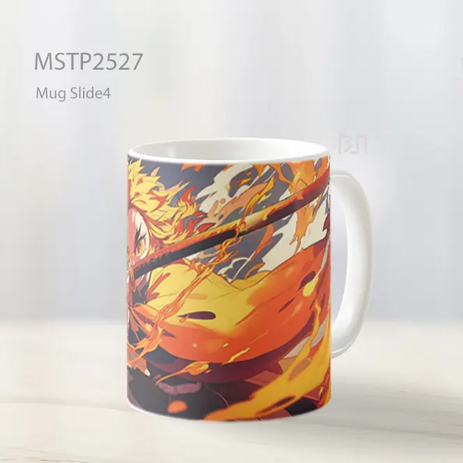 Rengoku Demon Slayer Pedang Api Anime Mug MSTP2527