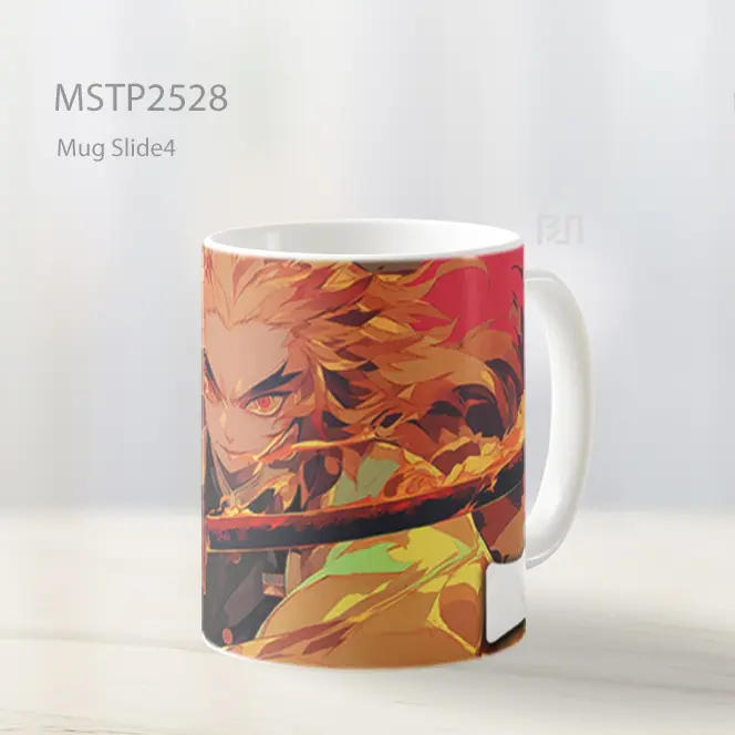Rengoku Demon Slayer Pedang Api Ultrawide Mug MSTP2528