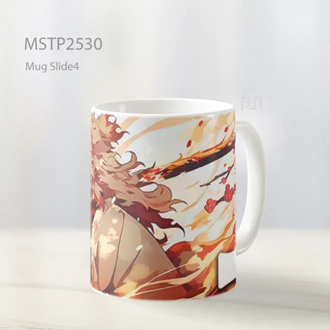 Rengoku Flaming Sword Ultrawide Mug MSTP2530