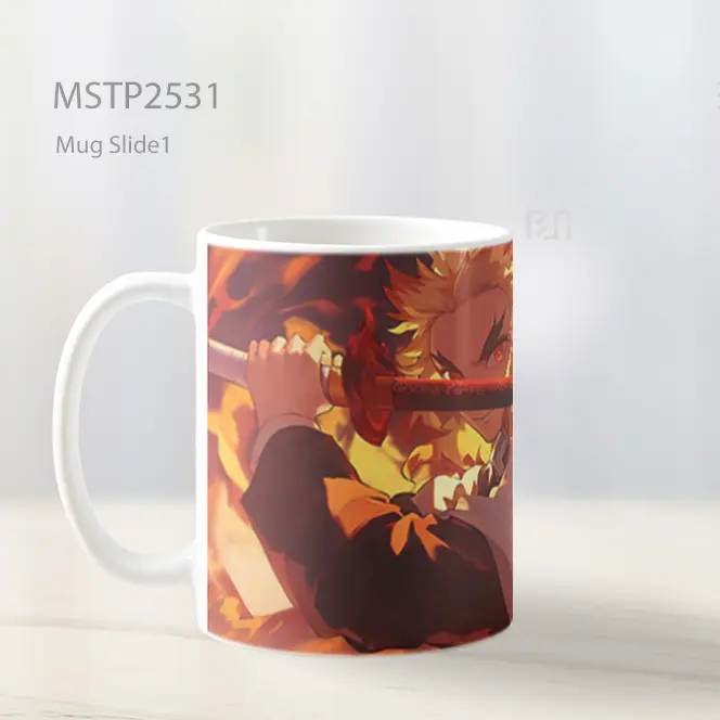 Rengoku Hashira Api Demon Slayer Mug MSTP2531 - All-side / Desain