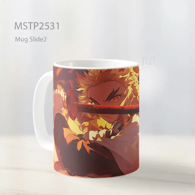 Rengoku Hashira Api Demon Slayer Mug MSTP2531 - All-side / Desain