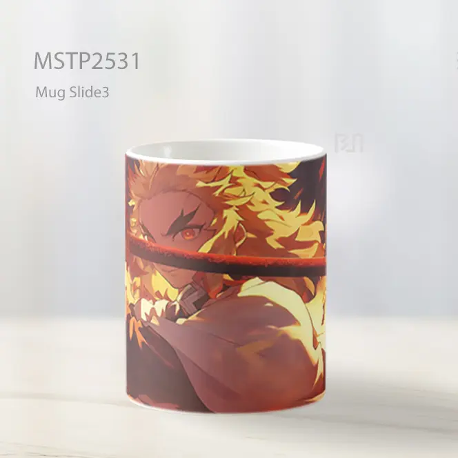 Rengoku Hashira Api Demon Slayer Mug MSTP2531 - All-side / Desain
