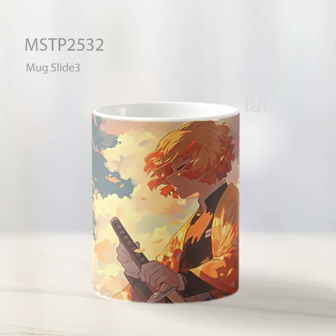 Rengoku Kyojuro Demon Slayer Mug MSTP2532 - All-side / Desain