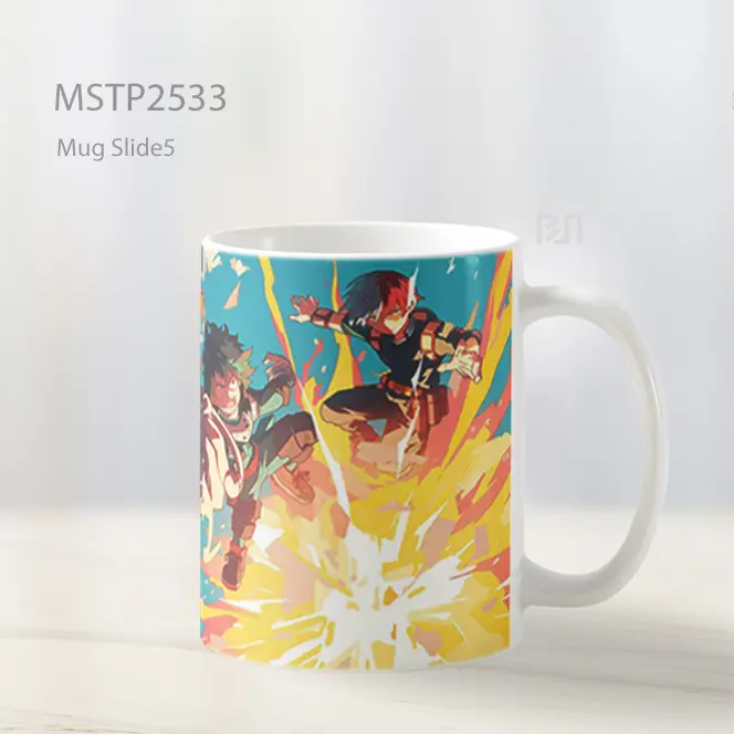 Rengoku Kyojuro Demon Slayer Mug MSTP2533 - All-side / Desain