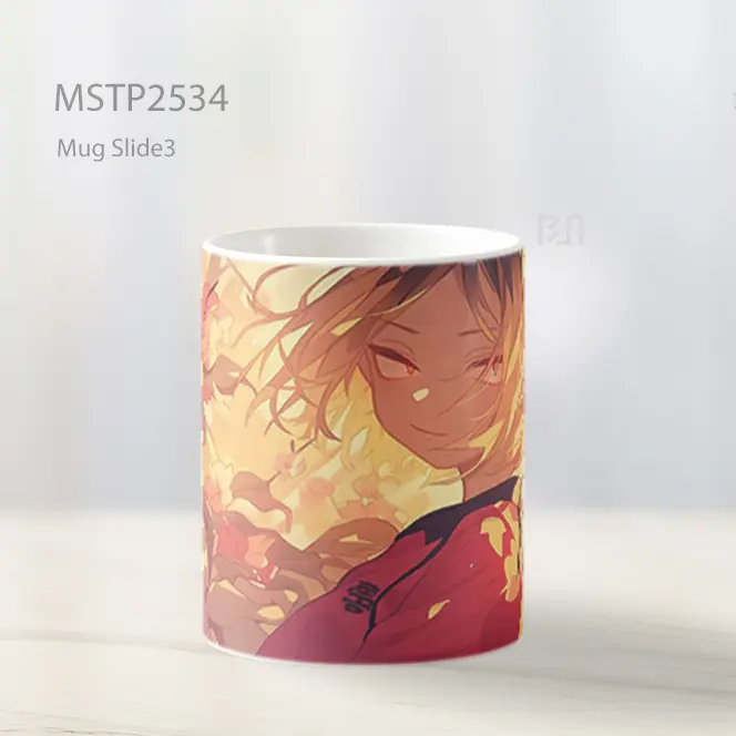 Rengoku Kyojuro Demon Slayer Mug MSTP2534 - All-side / Desain