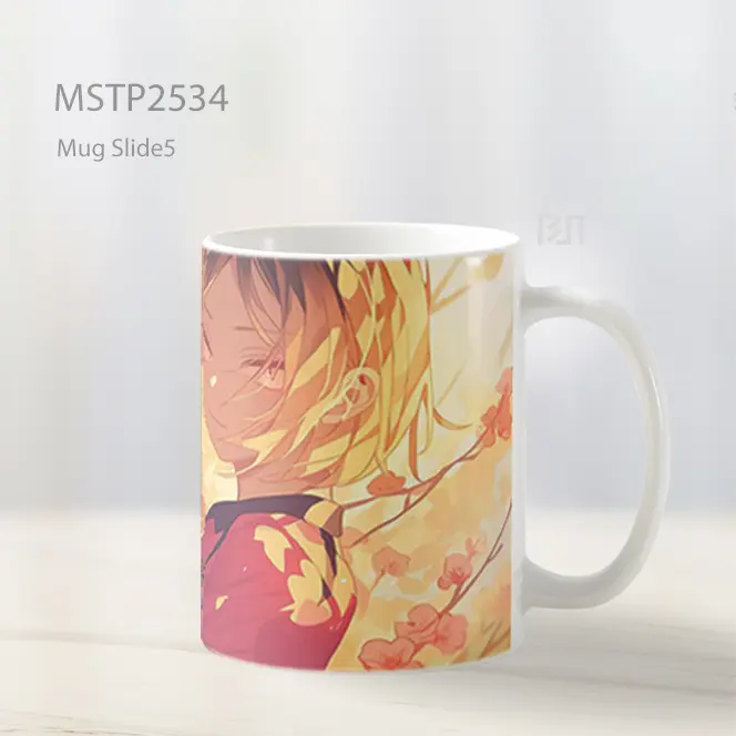 Rengoku Kyojuro Demon Slayer Mug MSTP2534 - All-side / Desain