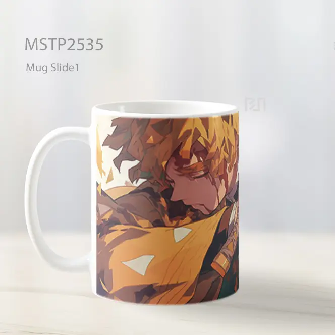 Rengoku Kyojuro Demon Slayer Mug MSTP2535 - All-side / Desain