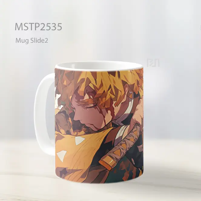 Rengoku Kyojuro Demon Slayer Mug MSTP2535 - All-side / Desain