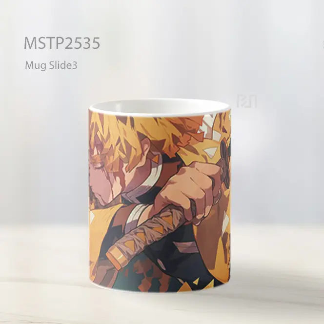 Rengoku Kyojuro Demon Slayer Mug MSTP2535 - All-side / Desain