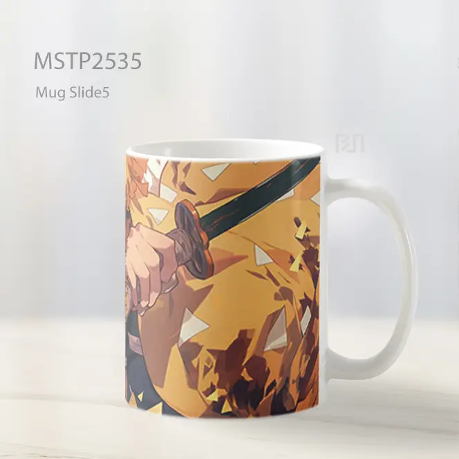 Rengoku Kyojuro Demon Slayer Mug MSTP2535 - All-side / Desain