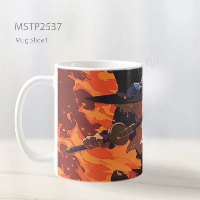 Rengoku Kyojuro Demon Slayer Mug MSTP2537 - All-side / Desain