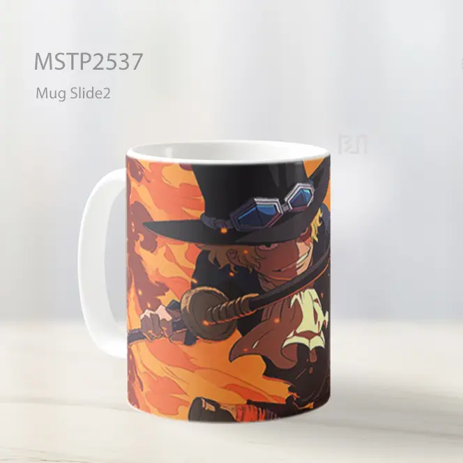 Rengoku Kyojuro Demon Slayer Mug MSTP2537 - All-side / Desain