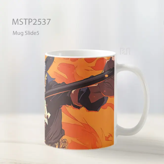Rengoku Kyojuro Demon Slayer Mug MSTP2537 - All-side / Desain