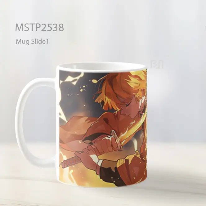 Rengoku Kyojuro Demon Slayer Mug MSTP2538 - All-side / Desain