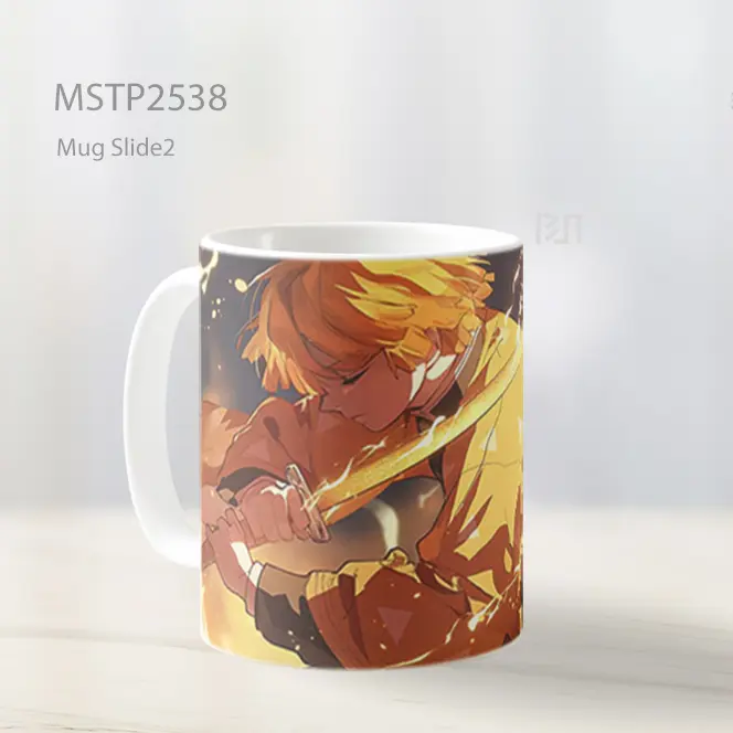 Rengoku Kyojuro Demon Slayer Mug MSTP2538 - All-side / Desain