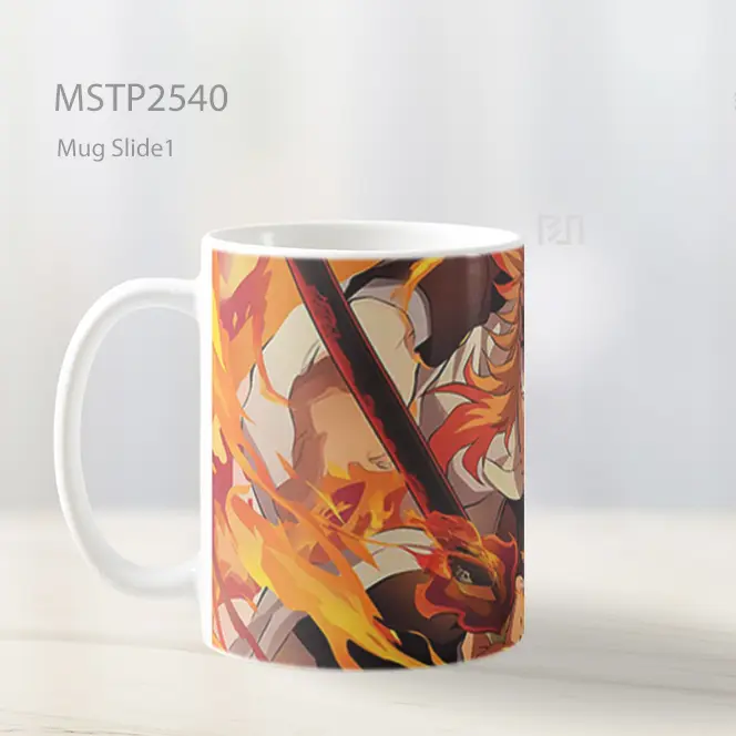 Rengoku Kyojuro Demon Slayer Mug MSTP2540 - All-side / Desain