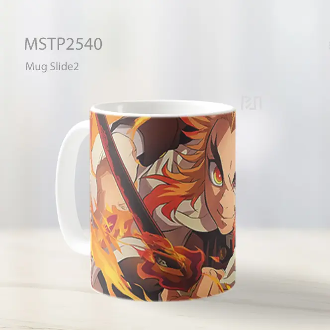 Rengoku Kyojuro Demon Slayer Mug MSTP2540 - All-side / Desain