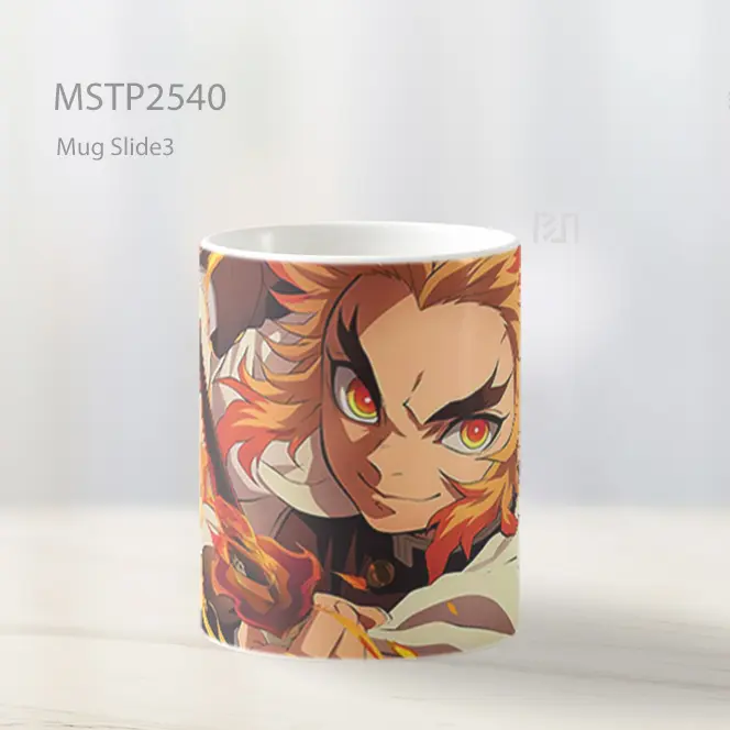 Rengoku Kyojuro Demon Slayer Mug MSTP2540 - All-side / Desain