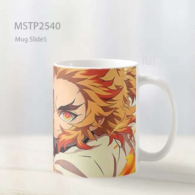 Rengoku Kyojuro Demon Slayer Mug MSTP2540 - All-side / Desain