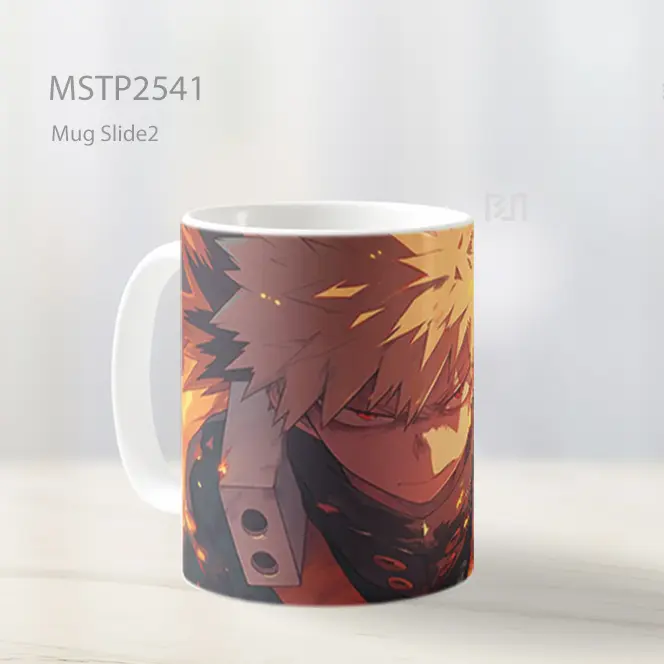 Rengoku Kyojuro Demon Slayer Mug MSTP2541 - All-side / Desain