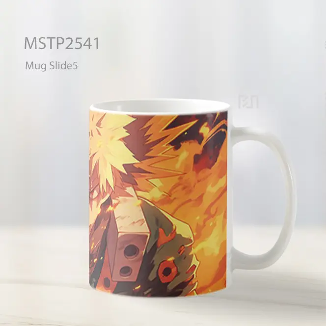 Rengoku Kyojuro Demon Slayer Mug MSTP2541 - All-side / Desain
