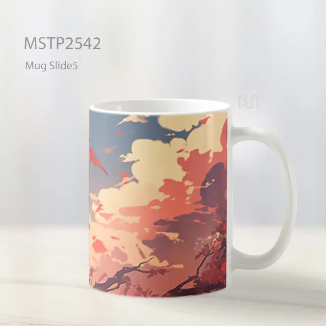 Rengoku Kyojuro Demon Slayer Mug MSTP2542 - All-side / Desain