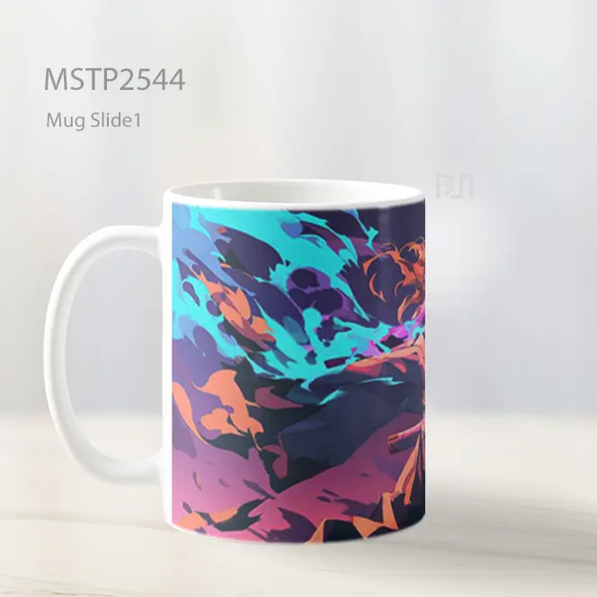 Rengoku Nafas Api Mug MSTP2544 - All-side / Desain