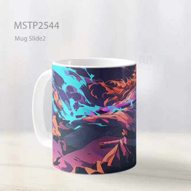 Rengoku Nafas Api Mug MSTP2544 - All-side / Desain