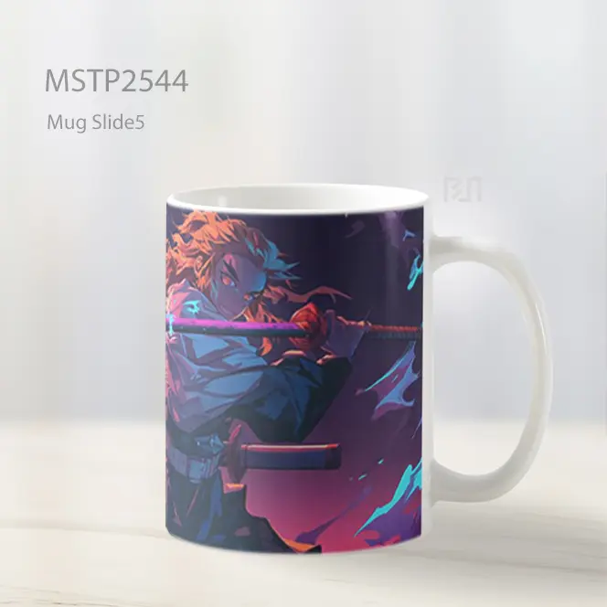 Rengoku Nafas Api Mug MSTP2544 - All-side / Desain