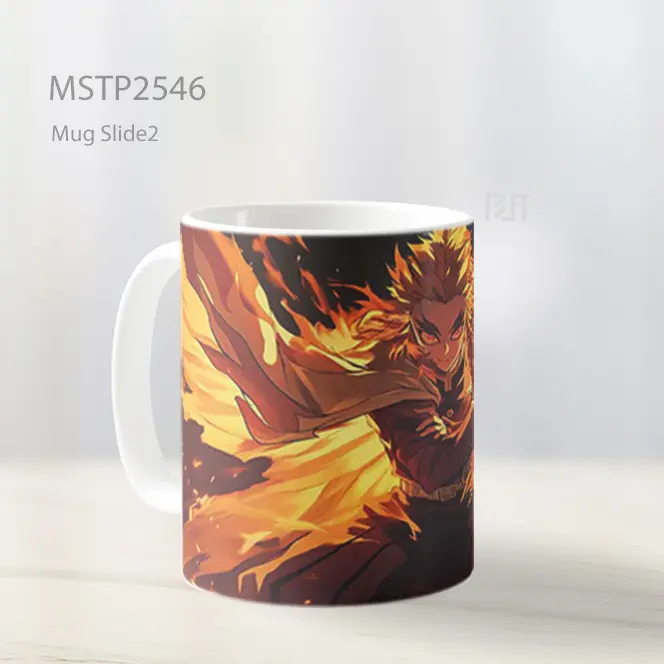 Rengoku Pilar Api Mug MSTP2546 - All-side / Desain