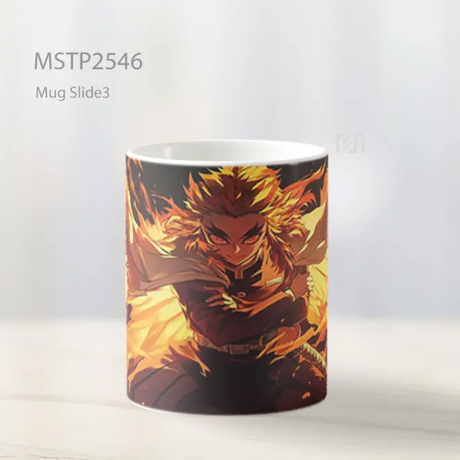 Rengoku Pilar Api Mug MSTP2546 - All-side / Desain