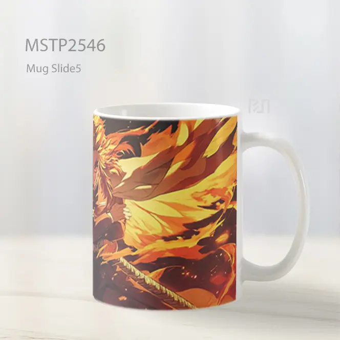 Rengoku Pilar Api Mug MSTP2546 - All-side / Desain