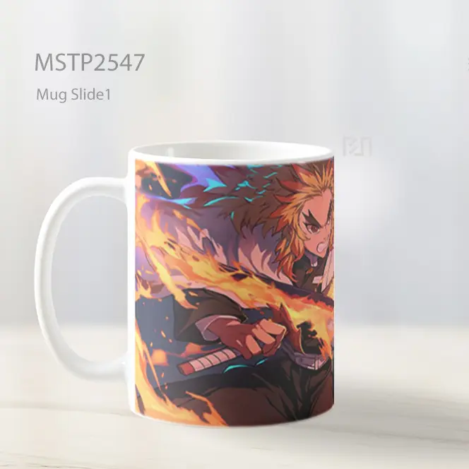 Rengoku Vs Tanjiro Pertarungan Demon Slayer Mug MSTP2547 - All-side / Desain