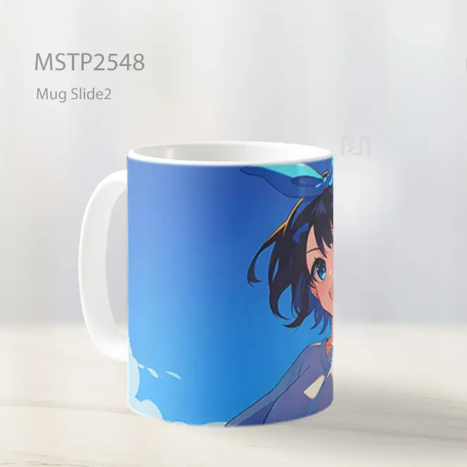 Rent A Girlfriend Ruka Sarashina Senyum Mug MSTP2548 - All-side / Desain
