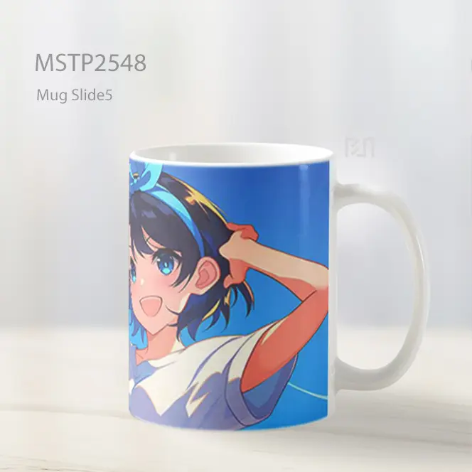 Rent A Girlfriend Ruka Sarashina Senyum Mug MSTP2548 - All-side / Desain