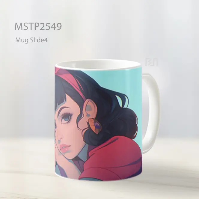 Retro Girl Anime Mug MSTP2549