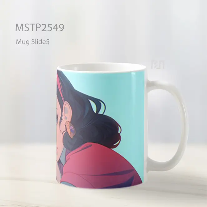 Retro Girl Anime Mug MSTP2549 - All-side / Desain