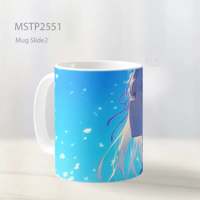 Rezero Rem Biru Mug MSTP2551 - All-side / Desain