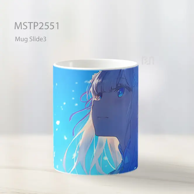 Rezero Rem Biru Mug MSTP2551 - All-side / Desain