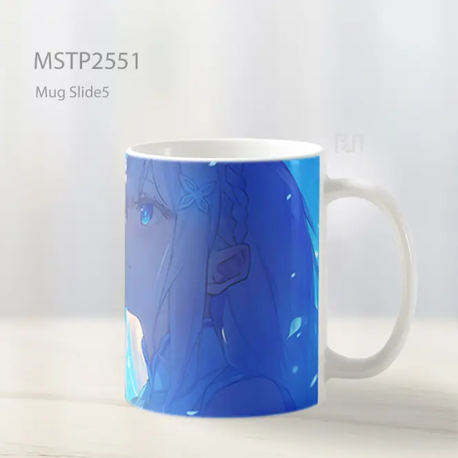 Rezero Rem Biru Mug MSTP2551 - All-side / Desain