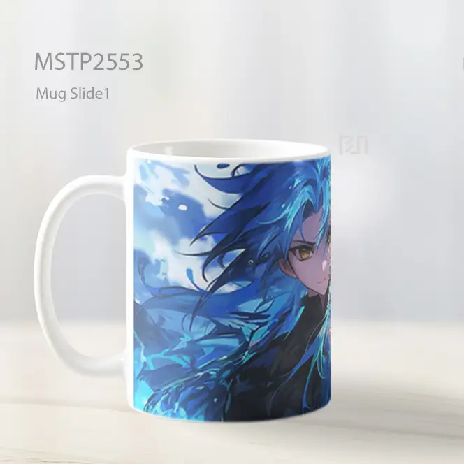 Rimuru Tempest Wallpaper Rambut Biru Mug MSTP2553 - All-side / Desain