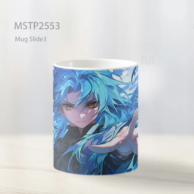 Rimuru Tempest Wallpaper Rambut Biru Mug MSTP2553 - All-side / Desain