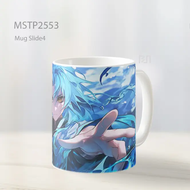 Rimuru Tempest Wallpaper Rambut Biru Mug MSTP2553