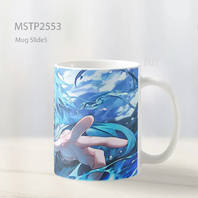 Rimuru Tempest Wallpaper Rambut Biru Mug MSTP2553 - All-side / Desain